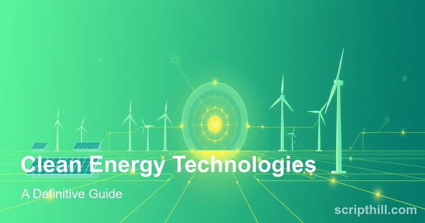 The Definitive Guide to Clean Energy Technologies